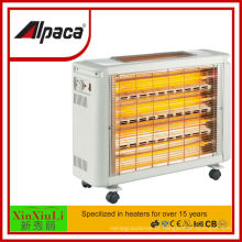 SYH-1208 Alpaca marca com termostato 6 tubo de quartzo aquecedor elétrico